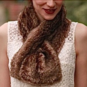 🆕 J.CREW Faux Fur Looped Ascot Scarf